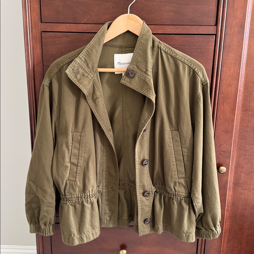 Madewell Khaki Green Jacket
